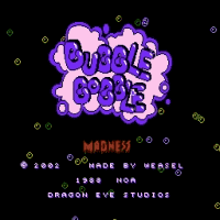 Bubble Bobble Madness Title Screen